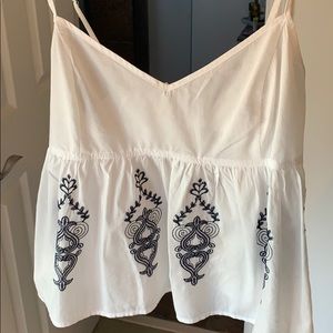 Abercrombie tie back top